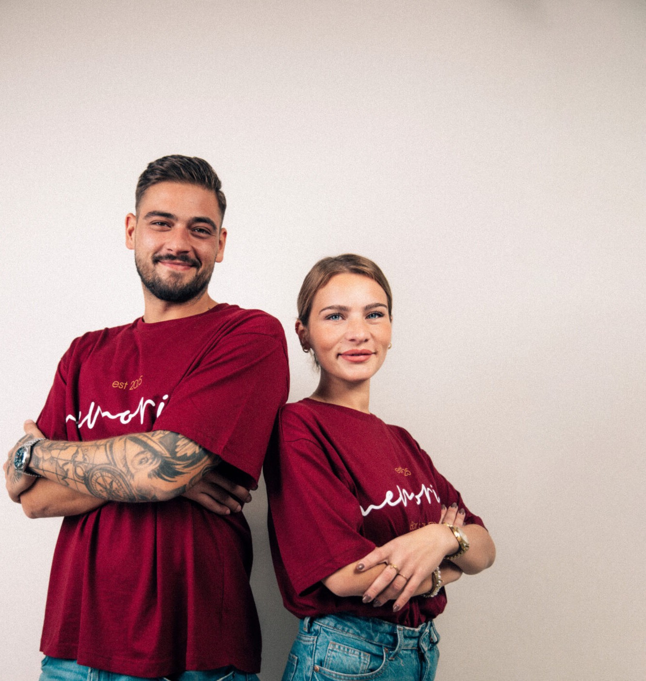 Matteo Stoppa und Elvira Arslanovic, die Gründer von Memories